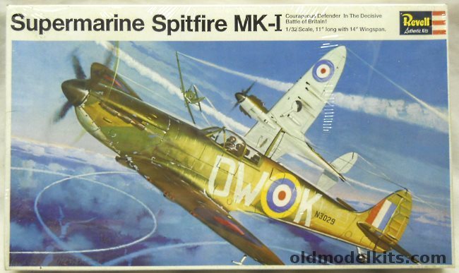 Revell 1/32 Supermarine Spitfire Mk1 - 610 Sq 'County of Chester', H282 plastic model kit